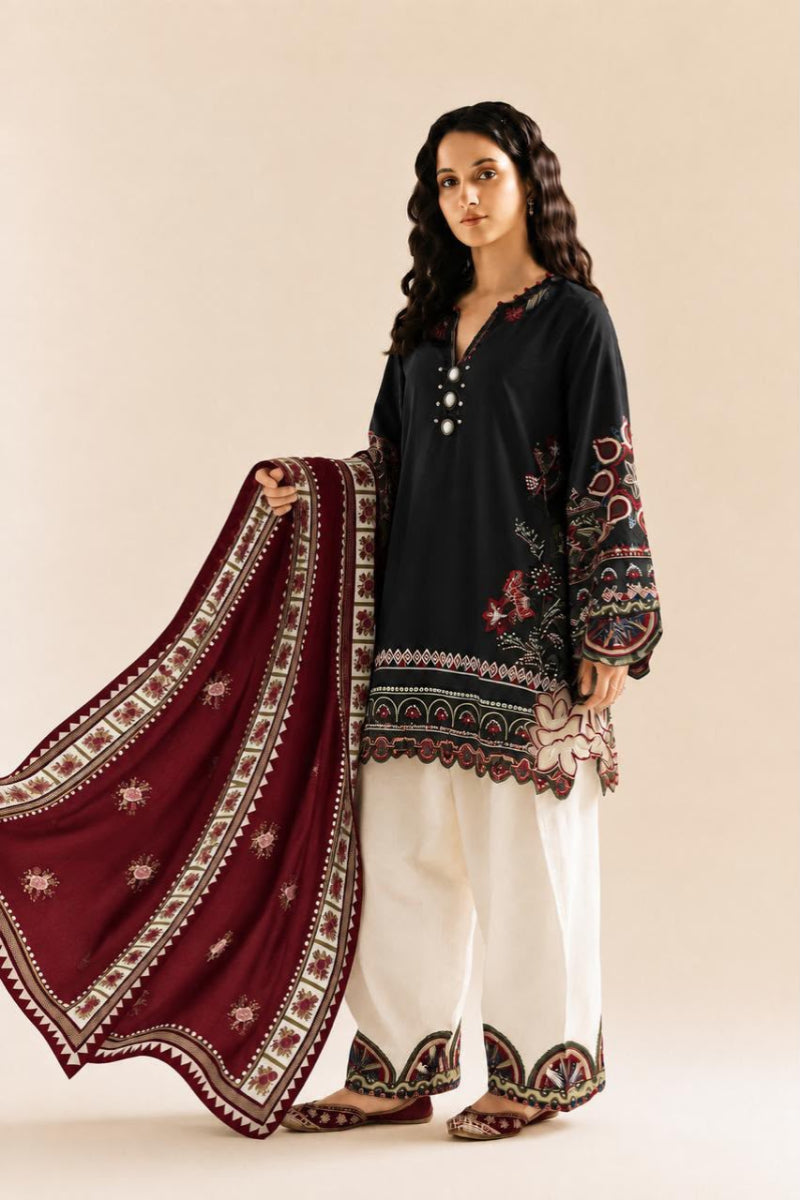 Ethnic Luxury Lawn 3 piece suit  | Ready To Wear
