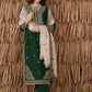03-Piece Chiffon Suit With Embroidery