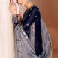 03-PIECE EMBROIDERED VELVET SUIT READY TO WEAR