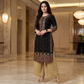 Printed Kurti & Wide-Leg Palazzo 2 Piece Suit | Ready to Wear