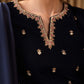 Micro Velvet 9000 Hand-Embellished Festive Suit | RTW