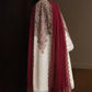 03-Piece Embroidered Lawn Suit With Chiffon Dupatta | Ready To Wear
