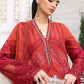 03-Piece Embroidered Lawn Suit With Silk Dupatta | Ready To Wear