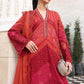 03-Piece Embroidered Lawn Suit With Silk Dupatta | Ready To Wear