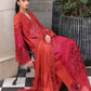 03-Piece Embroidered Lawn Suit With Silk Dupatta | Ready To Wear