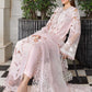 Ethereal Pastel Pink Hand-Embellished Chikankari Lawn Suit