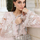 Ethereal Pastel Pink Hand-Embellished Chikankari Lawn Suit