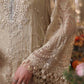 Tie and Dye Chiffon Embroidered Suit with Satin Silk Trouser | Ready to Wear