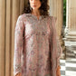 Blush Pink Handwork Embroidered Lawn Luxury Suit |Ready to Wear