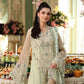 Mint Green Embroidered Chiffon Suit with Digital Printed Dupatta |RTW