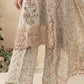 03-Piece Embroidered Chiffon Suit With Printed Silk Dupatta | Ready To Wear