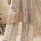 Ivory Luxe Heavy Embroidered Chiffon 3-Piece Ready-to-Wear Suit