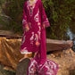 03-Piece Embroidered Lawn Suit With Organza Dupatta | Ready To Wear
