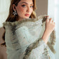 Ice Blue Heavy Embroidered Chiffon Suit with Adda Work |Ready to Wear