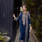 3 Piece Stitched Velvet Suit - Ready To Wear