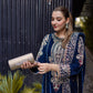 3 Piece Stitched Velvet Suit - Ready To Wear