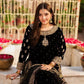 Black Sequence Embroidered Chiffon 3-Piece Garara Suit