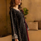 Black Cotton Silk Embroidered Suit with Chiffon Dupatta | Ready to Wear