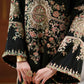 Black Charmoush Silk Embroidered Suit | Ready to Wear