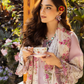 03-Piece ELAF Chickankari Cotton Suit with Digital Silk Dupatta