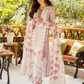 03-Piece ELAF Chickankari Cotton Suit with Digital Silk Dupatta