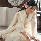 Ivory Embroidered Chiffon Suit | Ready to Wear