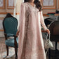 Dusty Pink - Embroidered Chiffon Suit With Malai Trouser | Ready To Wear
