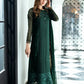 Rich Forest Green: 03-Piece Chiffon Suit