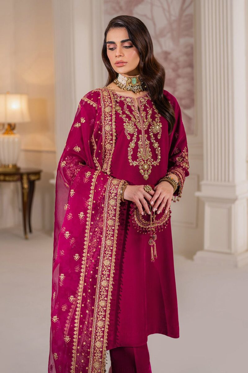 3 Piece Stitched Valvet suit