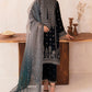 3 Piece  Stitched Valvet  Suit - Ready to Wear