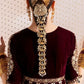 Royal Embroidered Kalidar Velvet and Raw Silk Bridal Lehenga Suit | RTW