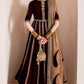 Royal Embroidered Kalidar Velvet and Raw Silk Bridal Lehenga Suit | RTW