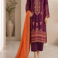 03-Piece Chiffon Suit With Embroidery | Ready To Wear