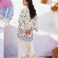 Off White Multi Embroidered Lawn Suit |Ready to Wear