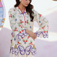 Off White Multi Embroidered Lawn Suit |Ready to Wear