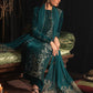 Emerald Pine Velvet Embroidered Festive Suit | RTW