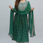 Elegant Anarkali 3 piece Suit with Dupatta | Ready To Wear
