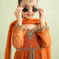 03 Piece  Embroidered Chiffon Suit - Ready to Wear