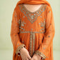 03 Piece  Embroidered Chiffon Suit - Ready to Wear