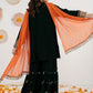 03 Piece  Embroidered Chiffon Suit - Ready  To Wear