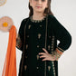 03 Piece  Embroidered Chiffon Suit - Ready  To Wear