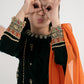03 Piece  Embroidered Chiffon Suit - Ready  To Wear