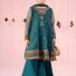 03 Piece Heavy Embroidered Chiffon Suit - Ready  To Wear