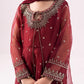 03 Piece Embroidered Chiffon Suit - Ready  To Wear