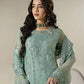 Soft Sage Green: Embroidered Chiffon Suit | Ready To Wear