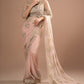 Blushing Radiance Heavy Embroidered Net Designer Saree |RTW