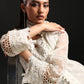 Ethereal Ivory Organza Ready to Wear Sequence Festive Suit