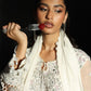 Ethereal Ivory Organza Ready to Wear Sequence Festive Suit