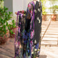 Black Floral Printed Lawn Suit with Embroidered Chiffon Dupatta |Ready to Wear