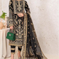 Gulaal Embroidered Velvet 3-Piece Suit | Ready to Wear